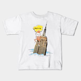 funny king kong Kids T-Shirt